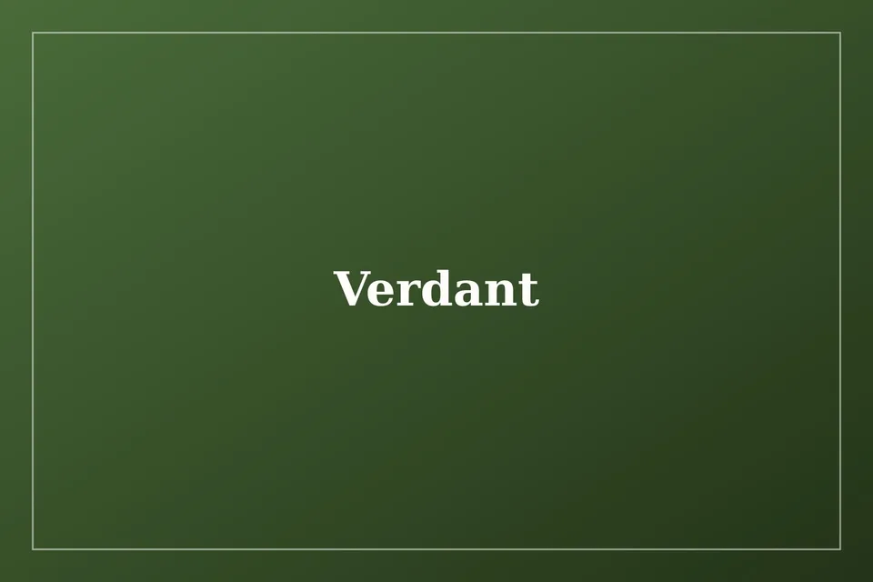 Verdant — placeholder photo